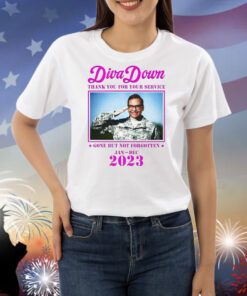 Diva Down Thank You For Your Service George Santos Shirts