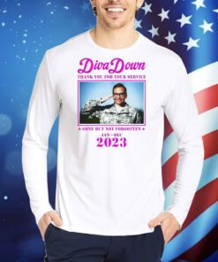 Diva Down Thank You For Your Service George Santos TShirts