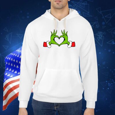 Dr. Seuss Heart Hands Xmas Holiday TShirt