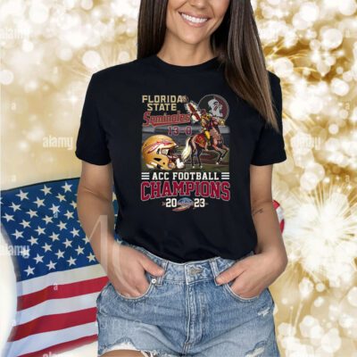 Florida State Meninoles 13-0 ACC Football Champions 2023 Shirts