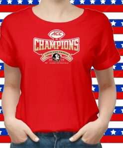 Florida State Seminoles 2023 ACC Football Conference Champions Merch Shirts
