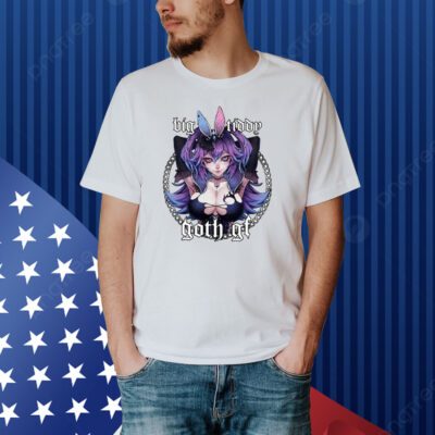 Fluffers Cottontailva Big Tiddy Goth Gf Shirt