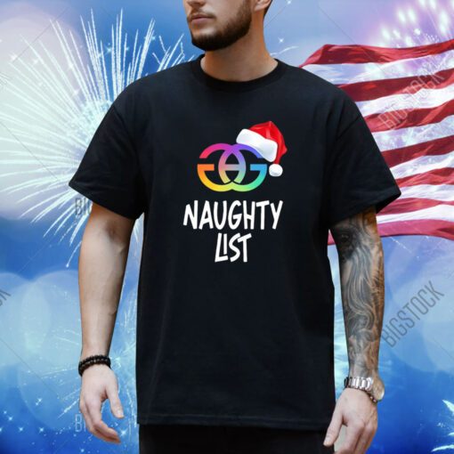 Gays Against Groomers Naughty List Shirt