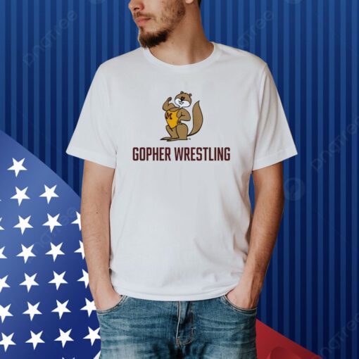 Goldy Gopher Wrestling Shirt