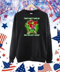 Grinch Tampa Bay Buccaneers They Dont Like Us And We Dont Care TShirt