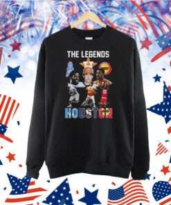 Houston Oilers Houston Rockets Houston Astros The Legends TShirts