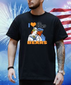 I Love Chicago Bears Shirt