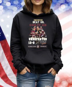 If You Can’t Beat Us, Cheat Us Undefeated 13-0 Go Noles Florida State Seminoles TShirts