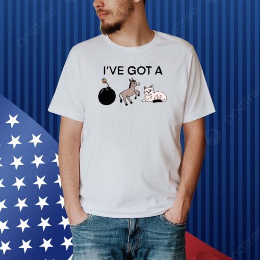 I've Got A Bomb Donkey Cat Ass Pussy Shirt