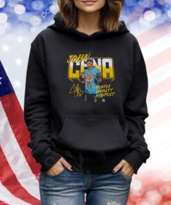 John Cena Marker Wht Hustle Loyalty Respect TShirts