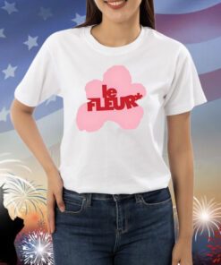Le Fleur Flower Logo Pink Shirts