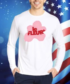 Le Fleur Flower Logo Pink TShirts