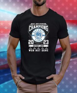Lions 2023 Won Not Done Playoff 2023 T-Shirt