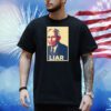 Liz Churchill Wearing Pathological Liar Dr. Fauci Shirt