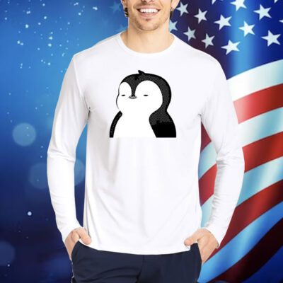 Luca Netz Wearing Pëngwin Chic Noir TShirts