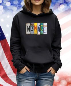 Menace License Plate TShirts