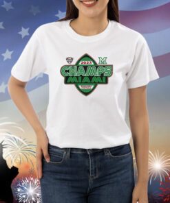 Miami Redhawks 2023 Mac Champions Shirts