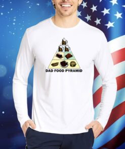 Middleclassfancy Dad Food Pyramid TShirts