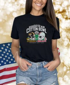 Missouri Tigers Vs Ohio State Buckeyes 2023 Cotton Bowl Matchup Shirts