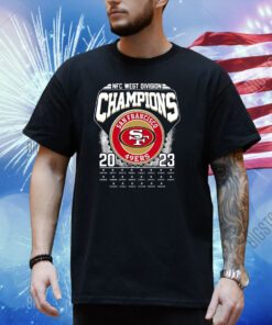 NFC West Division Champions 2023 San Francisco 49ers Shirt