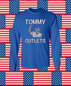 NY Giants Tommy DeVito Cutlets Womens TShirt
