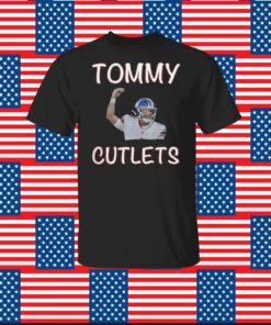 NY Giants Tommy DeVito Cutlets Womens Tee Shirt
