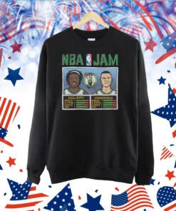 Nba Jam Celtics Holiday And Porzingis TShirt