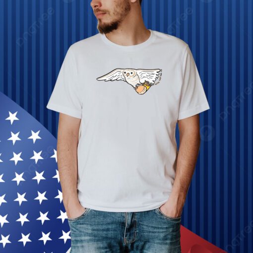 Owl Stealing A Biscuit Combo Shirt