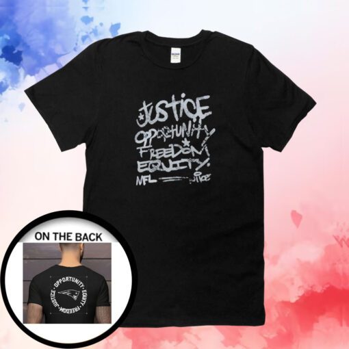 Patriots Justice Opportunity Equity Freedom T-Shirts