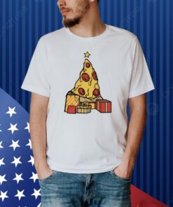 Pizza Christmas Tree Shirt