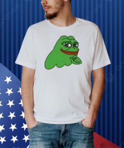 Ribbit.Pepe Pepe On Sol Logo Shirt