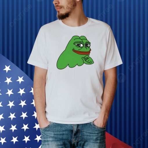 Ribbit.Pepe Pepe On Sol Logo Shirt