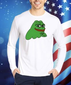 Ribbit.Pepe Pepe On Sol Logo TShirts