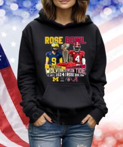 Rose Bowl Michigan Wolverines Vs Alabama Crimson Tide Thu, Jan 1, 2024 Rose Bowl Stadium TShirts