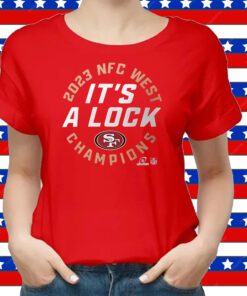 San Francisco 49ers 2023 Nfc West Division Champions Locker Room Trophy Collection Shirts