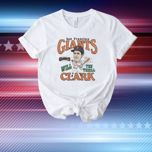 San Francisco Giants Will Clark T-Shirt