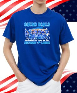 Squad Goals Detroit Lions Shirt