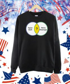 Taylor Swift Henry Kissinger Venn Diagram TShirt
