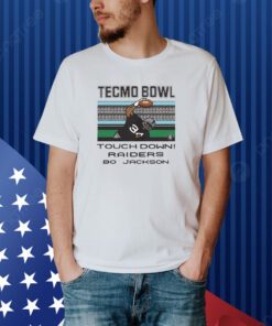 Tecmo Bowl Raiders Bo Jackson Shirt