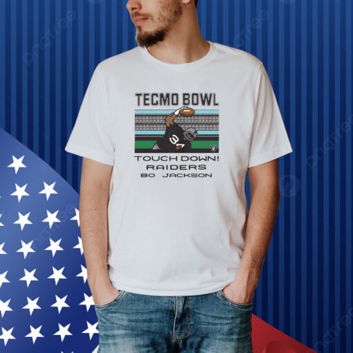 Tecmo Bowl Raiders Bo Jackson Shirt