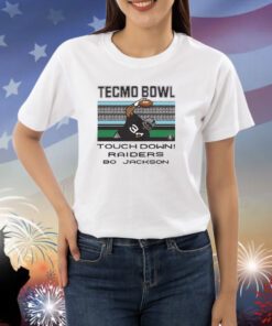 Tecmo Bowl Raiders Bo Jackson Shirts
