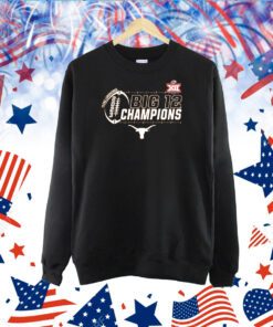 Texas Longhorns 2023 Big 12 Football Conference Champions TShirt