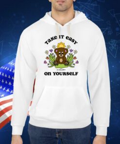 The Mindful Butterflyy Take It Easy On Yourself TShirt