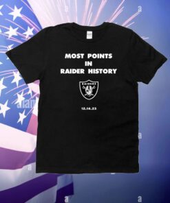 The Nation Most Points In Raider History 12.14.23 T-Shirt