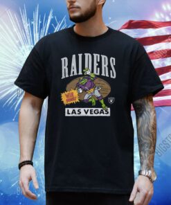 Tmnt Donatello X Las Vegas Raiders Homage Shirt