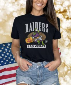 Tmnt Donatello X Las Vegas Raiders Homage Shirts