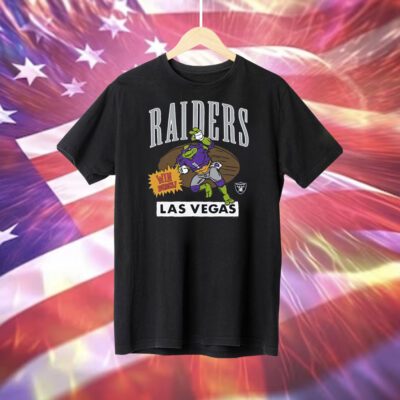 Tmnt Donatello X Las Vegas Raiders Homage T-Shirt