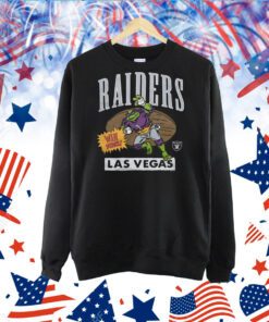 Tmnt Donatello X Las Vegas Raiders Homage TShirt