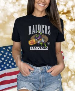 Tmnt Donatello X Las Vegas Raiders Shirts
