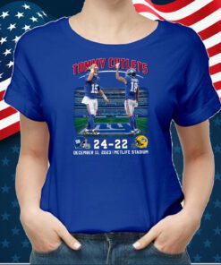 Tommy Cutlets NY Giants 24-22 GB Packers Shirts